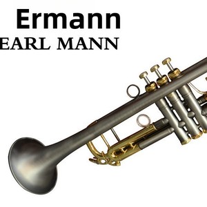 Trompeta Bb Profesional Ehrman con Cuerpo <span class=keywords><strong>de</strong></span> Plata Antigua y Pistones Dorados en Si Bemol, Importada, <span class=keywords><strong>de</strong></span> Fábrica Pequeña - Product Image 2