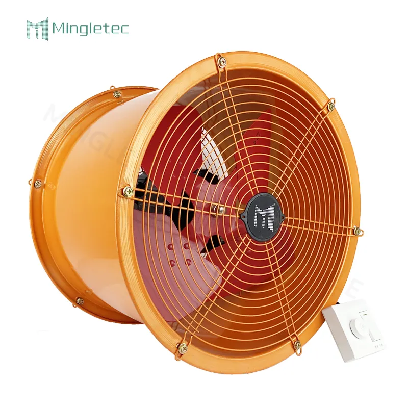 12 "16" High Power Electric Axial Flow Blower Inline Duct Quạt Thông Gió Quạt Thông Gió Công Nghiệp Và Máy Thổi Quạt