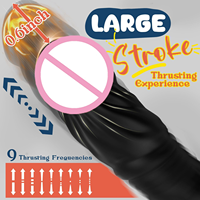 Vibromasseur anal télescopique 3-en-1 avec contrôle par application, plug anal et masseur de prostate pour hommes adultes