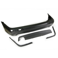 Kit de carrosserie de pare-chocs arrière Style M5 pour BMW Série 5 E39 1995-2003 Berline avec sortie d'échappement simple/double