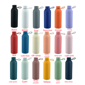 Botella de Agua de Acero Inoxidable 304 Mate con Logotipo Personalizado, Termo <span class=keywords><strong>Deportivo</strong></span> de Doble Pared con Aislamiento al Vacío para Automóvil - Product Image 3