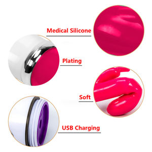 जी-स्पॉट क्लिटोकल उत्तेजक डिल्डो महिला खरगोश वाइब्रेटर - Product Image 6