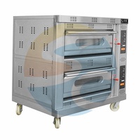 Équipement de boulangerie four à pizza électrique à gaz Commercial à 2 ou 3 étages fours de cuisson à pain industriel à gâteaux fours intégrés
