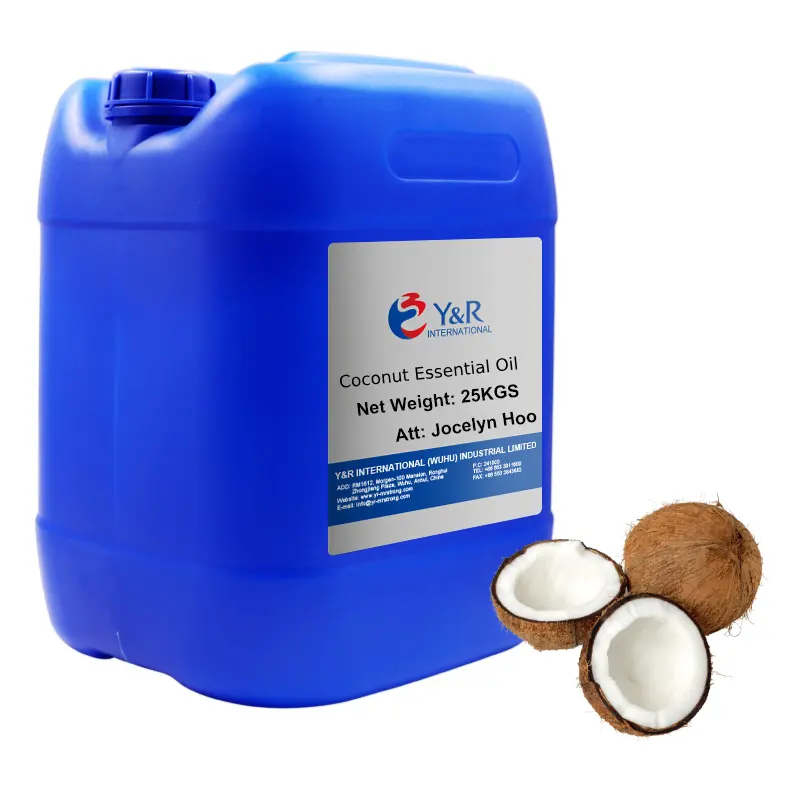 Сертификация стандартного чистого натурального кокосового эфирного масла хорошего использования для массажа по уходу за кожей