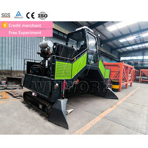 WINWORK 오일 팜 폐기물 퇴비화 시스템 모터 섬유 팜 프런드 생산 라인을 갖춘 대형 과일 껍질 퇴비 혼합 기계 - Product Image 5