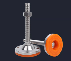 Kim loại san lấp mặt bằng chân đồ nội thất chống trượt cơ sở kim loại chân bàn - Product Image 3