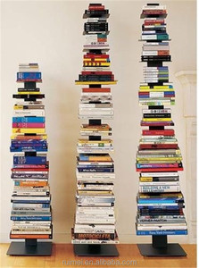 Modern Sapien 10 Tiers Floor Standing Metal Book Stand - Product Image 5