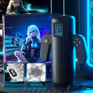 เครื่องช่วยสำเร็จความใคร่ชายแบบอัตโนมัติ พร้อมระบบควบคุมด้วยมือ ถ้วยช่วยสำเร็จความใคร่แบบมีความร้อน พร้อมฟังก์ชั่นดูด 4 แบบ กระแทก 4 แบบ และสั่น 9 แบบ - Product Image 2