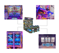 Machine de jeu d'arcade de tir à monnayeur pour 4 joueurs Final Battle II pour parc d'attractions commercial