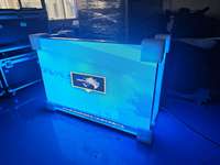 RGX Fábrica Fabricación DJ Pantalla Led portátil Tres lados GOB Pantalla LED P2.9mm KTV Fiesta de cumpleaños Boda Victoria Banquete
