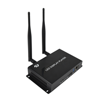 Reproductor multimedia con pantalla LED, soporte de software de caja de envío asíncrono para WIFI 4G, con pantalla LED, 2 unidades