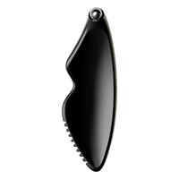 Outil de massage Gua Sha et de raclage musculaire pour le visage et le corps, en métal, pour le drainage lymphatique