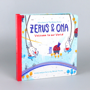 Impresión de Libros Infantiles de Tapa Dura Personalizados con Esquinas Redondeadas, Libro de Cuentos Educativo a Todo Color con Ilustraciones para Niños - Product Image 1