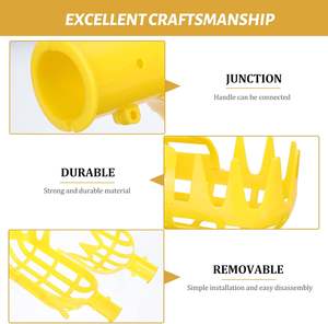 Outils industriels de cueillette de verger à haute altitude Cueilleur de fruits pour Loquat Cherry Bayberry Orange Mango Catch Head Collector Basket - Product Image 3