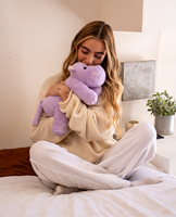 Peluche chauffante pour micro-ondes Taro l'hippopotame