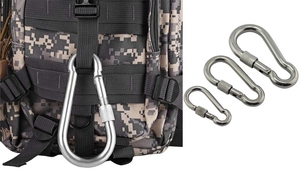 Deniz motoru parçalari ve aksesuarlar paslanmaz çelik 304/316 vidalı kilit Metal baskı kanca karabina - Product Image 6