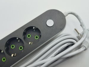 Regletas de Enchufes con Tres Puertos USB y Tipo C, Regletas de Enchufes Más Vendidas con Cable de 3*1.0mm2 - Product Image 6