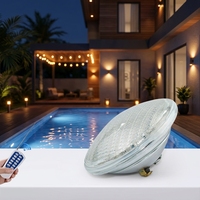 Lampe PAR56 à changement de couleur en verre 35W de type ancien AC/DC 12V, remplacement par LED RGB pour piscine