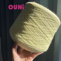 60 80 Mink Down Yarn Made in China Blue Label Animal Hair Super Puffy Angora Rabbit Hair Blended Yarn for Winter Sweater and Hat