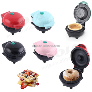 Aoja Điện Mini Bánh Quế Nhà Sản Xuất Máy Nhà Bếp Nấu Ăn Thiết Bị Cho Trẻ Em Ăn Sáng Món Tráng Miệng Nồi Nhỏ Người Bạn Trứng <span class=keywords><strong>Waffle</strong></span> Nhà Sản Xuất - Product Image 6