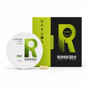 Rondcera Pro ML EDGE Premium, Bloque de Cerámica de Zirconia Multicapa A1 A2 A3 para Implantes Dentales y Puentes - Product Image 6