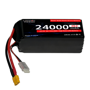Batterie à semi-conducteurs 22,2 V 6S 8S 12S 14000 mAh 16000 mAh 18000 mAh 22000 mAh 24000 mAh 30000 mAh avec logo personnalisé pour drone UAV 6S30AH15 - Product Image 3