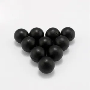 Высокое качество маленькие резиновые шарики 17 мм 18 мм маленькие формы черный EPDM пуля резиновый шар