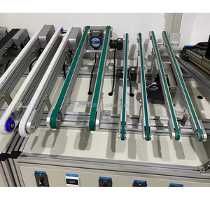 34 khung nhôm trung tâm ổ đĩa Trọng lượng nhẹ Mini hẹp phẳng băng tải PVC - Product Image 6