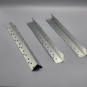 Acciaio zincato a forma di <span class=keywords><strong>L</strong></span> con canale di gesso forato in metallo con perline angolari protezione da parete per ospedale - Product Image 6