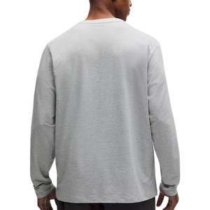 T-shirt a maniche lunghe da uomo personalizzabile con stampa logo, girocollo, vestibilità classica, all'ingrosso - Product Image 2