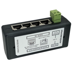 New 4/8 cổng CCTV mạng <span class=keywords><strong>PoE</strong></span> phun Splitter Gigabit chuyển đổi quyền lực cho 12V-48V không dây AP <span class=keywords><strong>Ethernet</strong></span> & Thông tin liên lạc mô-đun - Product Image 6