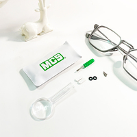 Kit de réparation de lunettes en gros fourni par l'usine avec loupe, tournevis, ensemble d'outils pour lunettes de soleil, cadeaux promotionnels