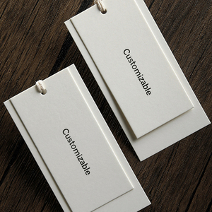 Quần Áo Mới treo tag <span class=keywords><strong>2025</strong></span> tùy chỉnh thương hiệu sang trọng quần áo độc đáo <span class=keywords><strong>2025</strong></span> dập nổi nhãn hàng may mặc treo tag - Product Image 3