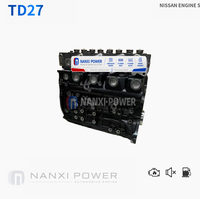Motore Diesel TD27 2.7L Rigenerato per Nissan Patrol Y60 Y61 Terrano, Blocco Motore Completo