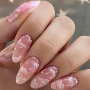 Faux <span class=keywords><strong>ongles</strong></span> à presser Charms <span class=keywords><strong>Hailey</strong></span> <span class=keywords><strong>Bieber</strong></span> Glazed Donut, amovibles, pour boîte d'emballage de faux <span class=keywords><strong>ongles</strong></span>, étiquetage privé - Product Image 5