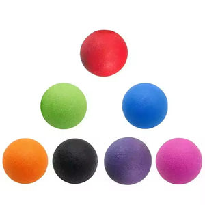 Pelota de masaje rígida de doble cara tipo lacrosse para tejido profundo, rodillo de masaje para terapia física miofascial - Product Image 4