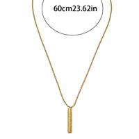 Colgante Cilíndrico de Acero Inoxidable con Ayatul Kursi, Joyería Islámica Árabe Musulmana, Collar de Moda, Regalos al por Mayor para el Eid