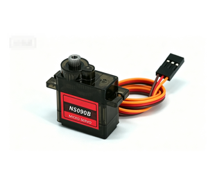 NS090B Micro Servo de 12g con Engranajes Metálicos y de Plástico, 3.7-6VDC, 1.6kg/cm, 21T Dientes, Mini Servo para Dron FPV, Coche RC, Robot, Modelo - Product Image 1