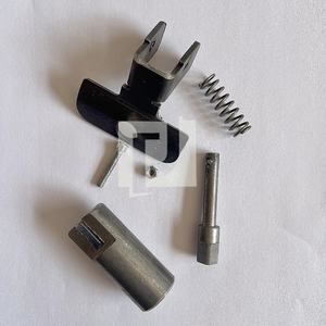 Hochleistungs-Universal rad Richtungs feder Fuß position ierungs schloss Nachlaufs chloss 10*10 quadratisches Kern brems schloss - Product Image 3