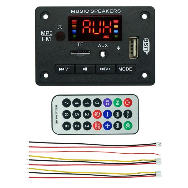 BT 5.3 Wireless USB MP3 Player Module Board 12V All Good in Stock