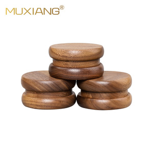 Muxiang Wood Metal Smoking Grinder Double Layer Durable For Herb Grinding - Product Image 3