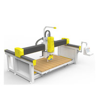 Router CNC de 5 Ejes para Piedra, para una Producción de Alta Eficiencia