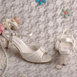 <span class=keywords><strong>Sandalias</strong></span> de boda de 22 colores, zapatos de color blanco - Product Image 3