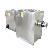 Hachoir à viande électrique professionnel en acier inoxydable pour viande fraîche et congelée