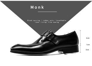 Zapatos Oxford de Vestir para Hombre de Alta Calidad y Lujo, de Cuero Genuino, Punta Cerrada, Formales, para Novio, Boda, Gran Venta - Product Image 2