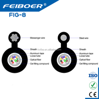 Precio del cable aéreo GYXYC8Y + Y armadura de hilo Fig 8 mini figura 8 cable de fibra óptica figura 2 4 6 8 12 16 núcleo