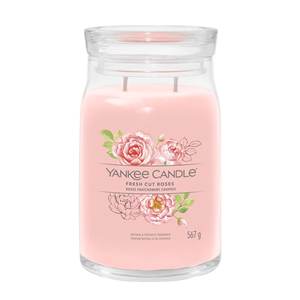 Yankee Candle - Vaso Grande con 2 Stoppini Profumo Rose Fresche - Product Image 1