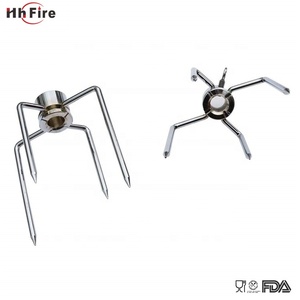 Spid Rod asador Motor con empuñadura de baquelita de pollo Turquía Piglet tostado de barbacoa de acero inoxidable - Product Image 6