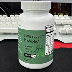 Complément alimentaire pour la <span class=keywords><strong>santé</strong></span> pulmonaire des fumeurs, marque privée OEM ODM, capsules probiotiques pour le soutien pulmonaire, <span class=keywords><strong>santé</strong></span> intestinale, soutien immunitaire et digestif - Product Image 3