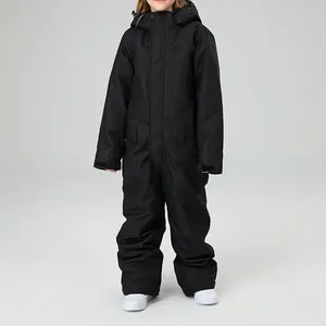 Macacão infantil para inverno, roupa esportiva de alta qualidade para crianças, quente, de poliéster, para snowboard, ski, neve, para crianças